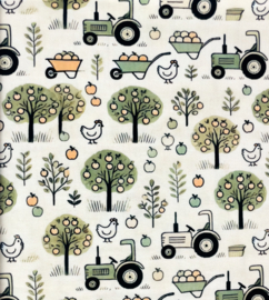 Tricot digital Tractor design A