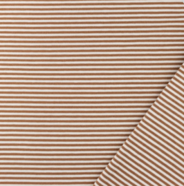 Snoozy fabrics tricot small stripes