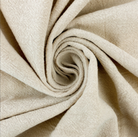 Sandwashed Crepe Uni 100% Cotton - kiezel