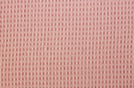 Wafelkatoen MINI Babypink