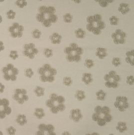 Katoen Jacquard Flower