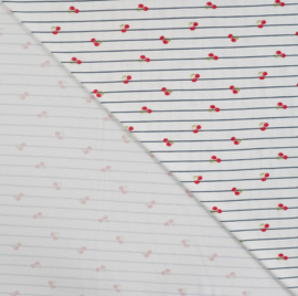 Qjutie tricot Cherries red