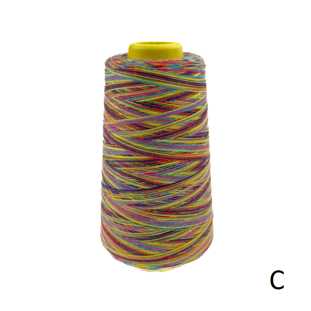 Multicolor lockgaren