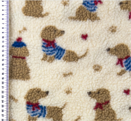 Teddy Jacquard Pretty Mix - Hond