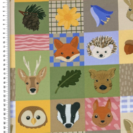 French Terry Digital Printed Beautiful Mixture - Design Omega