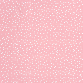 Swimwear Jersey digitaal bedrukt Stippen Zalm