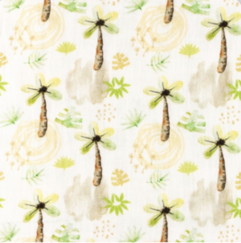 Snoozy fabrics Hydrofiel Jungledieren Design B