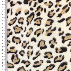 Mega Soft Double Faced Fleece - Panter