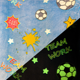 Wellness Fleece Glow In The Dark Design Chi