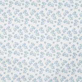 Qjutie Katoen flowers blue flowers