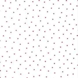 Tricot Printed Mini Hearts