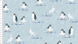 Tricot digital littles ones cute Penguin
