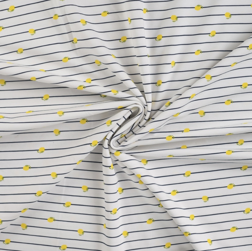 Qjutie tricot lemons yellow