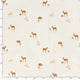 Tricot print bedrukt Sweet Bambi gebroken wit