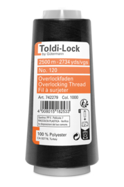Gütermann Toldi Lock 2500 meter zwart
