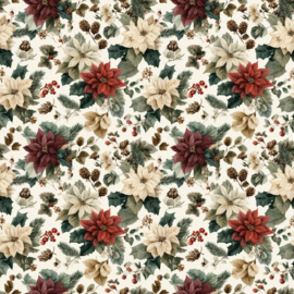 poplin   Christmas Flower