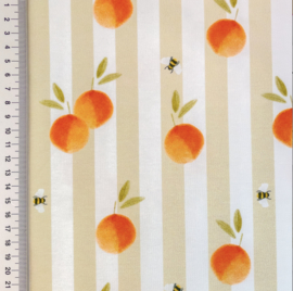 Tricot Snoozy Fabrics x Little Jax 'Wild Adventures' fruit