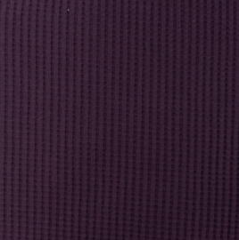 Snoozy fabrics Wafel jersey Paars