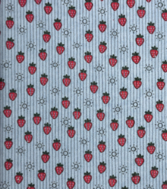 Baby rib cord little STRAWBERRIES