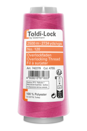 Gütermann Toldi Lock 2500 meter fuchsia