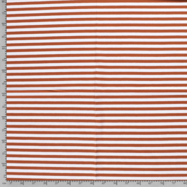 Katoen Tricot streepje 12 mm