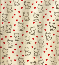 Baby rib cord little FOXES