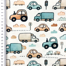 Tricot digital Trucks & cars design C