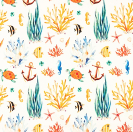 Snoozy fabrics tricot Ocean