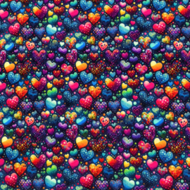 Tricot print With love design A