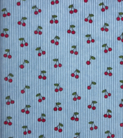 Baby rib cord little CHERRIES