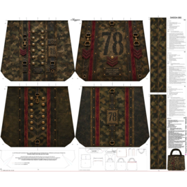 Stenzo Taspaneel  Military Dark Brown  (reversible)