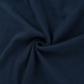 Gebreide katoen Miami Denim blauw
