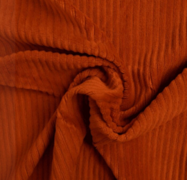 Tricot rib GROF Copperorange