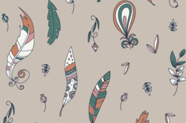 Katoen Draw feathers