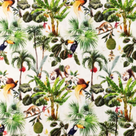Snoozy fabrics Poplin digital Jungle