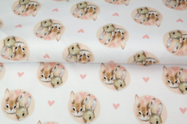 Stenzo tricot digitaal Schattige konijntjes