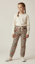 French Terry  leopard kers