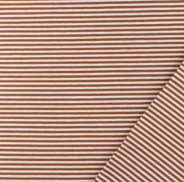 Snoozy fabrics tricot small stripes