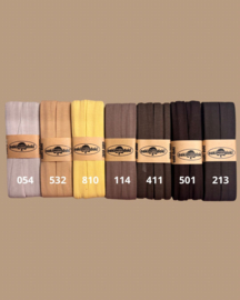 Oakidoki stretch biaisband nieuwe kleuren