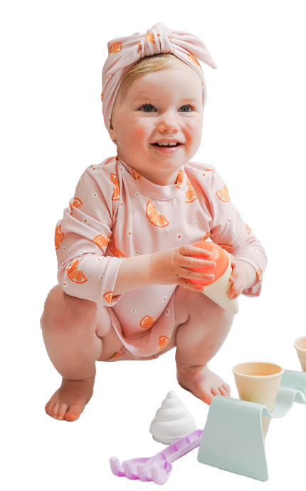 Bad- en strandkleding meisjes baby