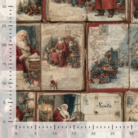 poplin Letter Santaclaus