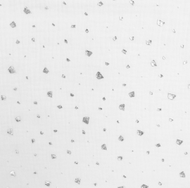 Hydrofiel Flake drops Wit