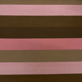 French Terry Brown/Pink BT