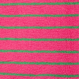 Teddy Jacquard stripes fuchsia