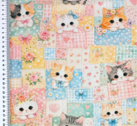 Tricot Digital Beautiful Mixture - kittens Design T