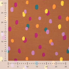 French Terry Brushed Print Confetti