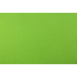 Katoen tricot Lime