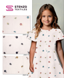 Stenzo Hydrofiel Embroidery le petit fleur