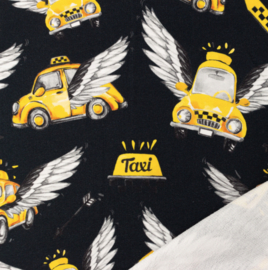 Snoozy fabrics French terry Taxi