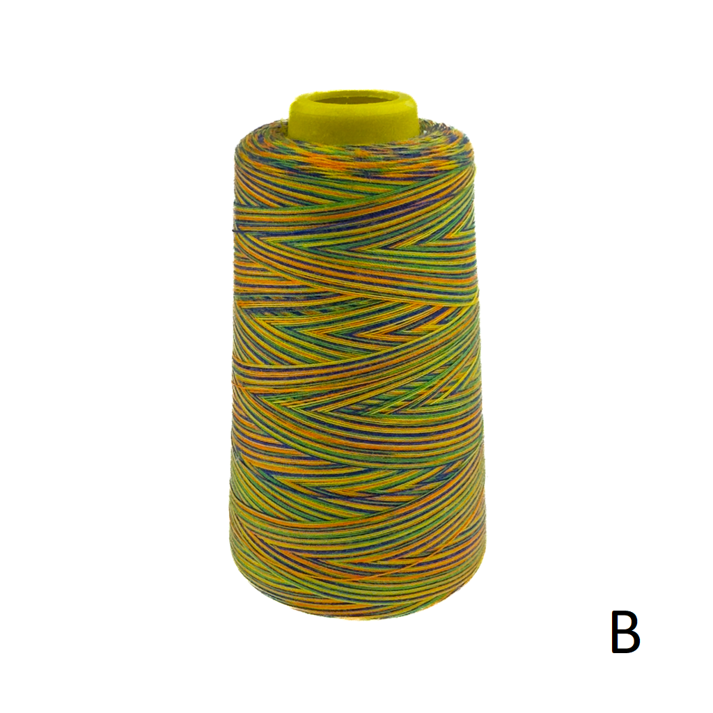 Multicolor lockgaren